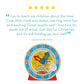 Buy now Melissa & Doug Turn & Tell Wooden Clock - Educational Toy with 12+ Reversible Time Cards at indiglob india