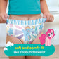 Buy now Pampers Training Pants - Easy Ups Girls & Boys - Size 4T-5T, 18 Count, My Little Pony Potty Underwear (Packaging May Vary) at indiglob india