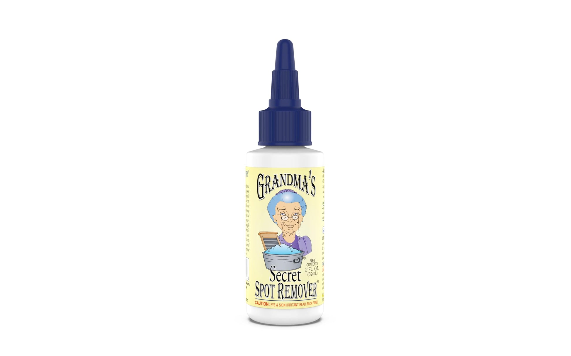 Buy now Grandma's Secret Spot Remover for Clothes - Chlorine, Bleach and Toxin-Free - Fabric Stain Remover Removes Oil, Paint, Blood and Pet Stains – 2 Ounce, Pack of 2 at indiglob india