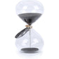SWISSELITE Puff Sand Timer, Hourglass Sand Timers, Inspired Glass for Home, Desk, Office Decor