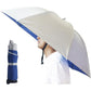 Umbrella Hat, 37 inch Fishing Umbrella Hat Hands Free Foldable UV Protection Umbrella Cap Adjustable Headwear for Fishing Golf Camping Beach Gardening Sunshade Outdoor
