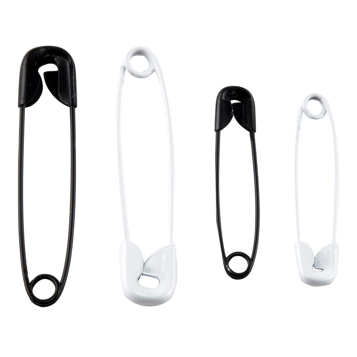 Buy now Singer Asst Black and White Professional Style Safety Pins, Multisize, 25-Count at indiglob india