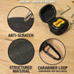 Buy now DEWALT Heavy Duty Protective Headphone Case for TWS Earbuds & Wearable Speaker, Compact Lightweight w/EVA Headphone Case Hard Shell, Shockproof, Water-Resistant, Soft Interior & Accessory Mesh Pocket at indiglob india