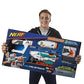 Buy now Nerf Modulus Tri-Strike Blaster, Mega Barrel, Rocket Launcher, Clip, 1 Rocket, Kids Outdoor Games (Amazon Exclusive) at indiglob india