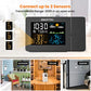 Buy now SMARTRO SC91 Projection Alarm Clock for Bedrooms with Weather Station, Wireless Indoor Outdoor Thermometer, Temperature Humidity Monitor Gauge Hygrometer at indiglob india