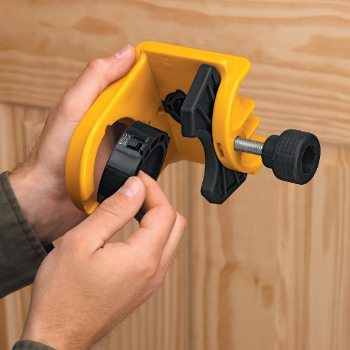 Buy now DEWALT Door Lock Installation Kit, C-Clamp Design, For Metal or Wood Doors, 2 Adjustable Bushings, Easy Installation (D180004) at indiglob india