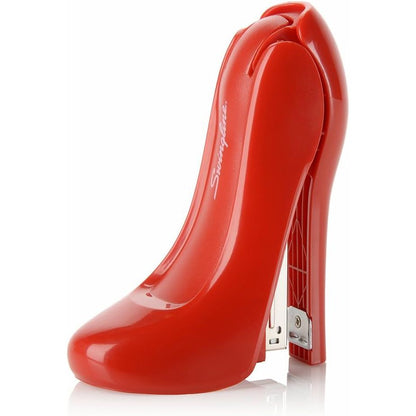 Swingline Stapler, High Heel Stapler, Fun Desk Accessories, Novelty Desk Décor, 20 Sheet Capacity, Plastic, Red (70972)