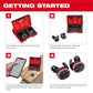 Buy now Milwaukee Electric - USB BLUETOOTHREG JOBSITE Ear Buds at indiglob india