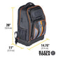 Buy now Klein Tools 62805BPTECH 28-Pocket Laptop Backpack Tool Bag, Tradesman Pro Extra-Large Tech Tool Backpack with Molded Bottom, Charging Port at indiglob india