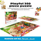 Buy now Buffalo Games - Picnic Raiders - 300 Piece Puzzle for Adults, Oversized Large Jigsaw with Easy to Grasp Pieces - Steve Read - Adorable Animals Collection at indiglob india