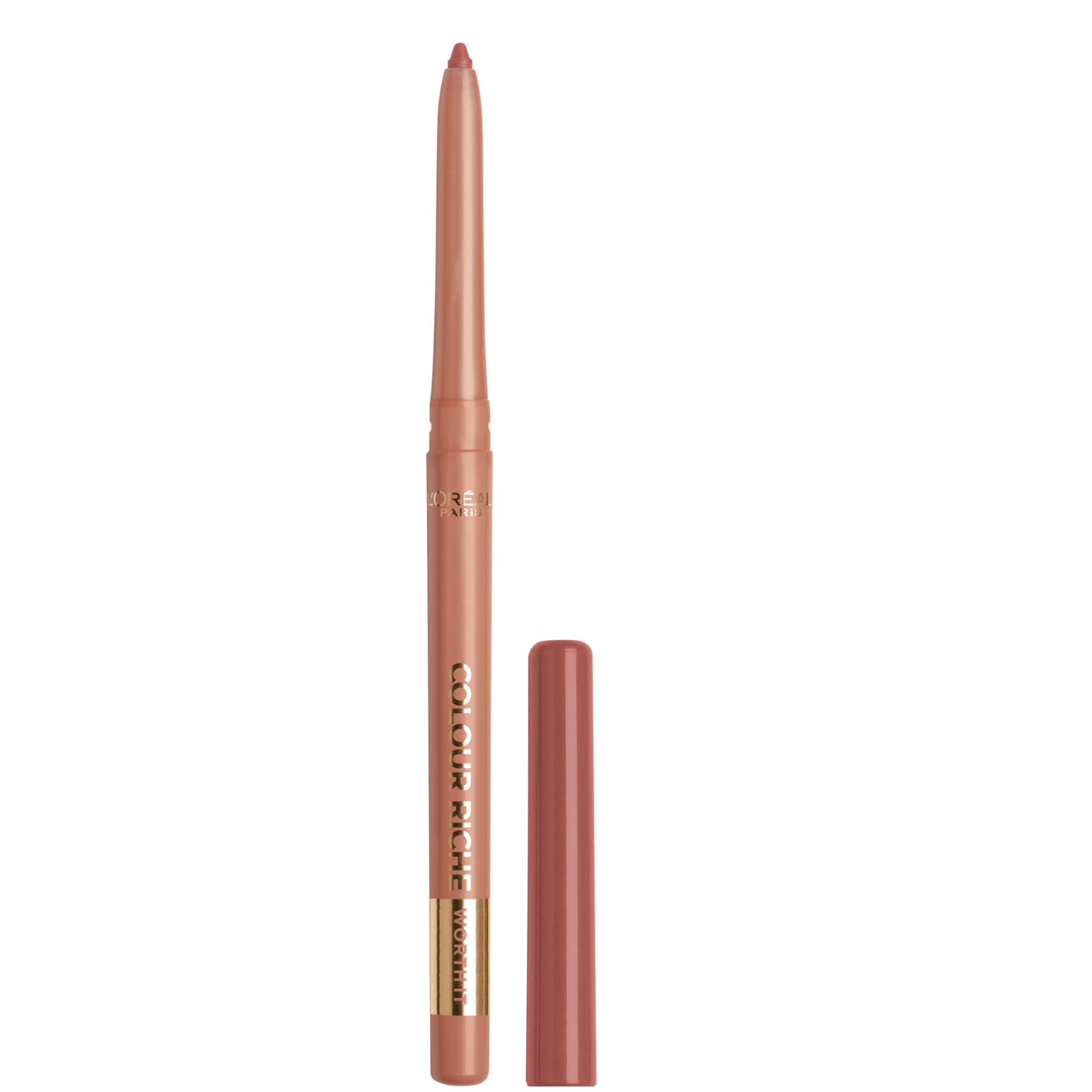 Buy now L'Oreal Paris Colour Riche Lip Liner Pencil, Creamy Lip Liner with Omega 3 and Vitamin E, 783 More Chocolate (Brown) Worth It 0.01 Ounce (Pack of 1) at indiglob india