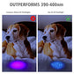 Buy now S3 365nm UV Flashlight with 3 LEDs, Powerful Blacklight Flashlights for Pet Urine Detection, Resin Curing, Rocks, Scorpion at indiglob india