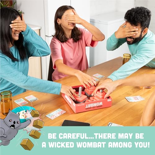 Buy now Exploding Kittens Hand to Hand Wombat 3-6 Players - Ages 7+ - 15 Minutes to Play - A Game of Teamwork and Trouble-Makers - Party Game, Family Game Night, Kid and Adult Card Game at indiglob india