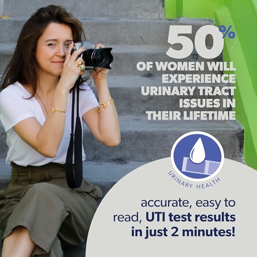 Buy now AZO Urinary Tract Infection (UTI) Test Strips, Accurate Results in 2 Minutes, Clinically Tested, Easy to Read Results, Clean Grip Handle, #1 Most Trusted Brand, 3 Count at indiglob india