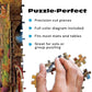 Buy now Buffalo Games - 500 Piece Jigsaw Puzzle Angelo Bonito Autumn Lake House, Made in USA, Premium Recycled Board, Full-Color Poster at indiglob india