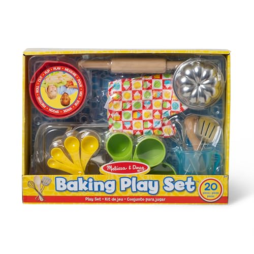 Buy now Melissa & Doug Baking Play Set (20 pcs) - Play Kitchen Accessories at indiglob india