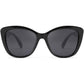 FEISEDY Polarized Vintage Sunglasses American Womens Square Jackie O Cat Eye Sunglasses B2451