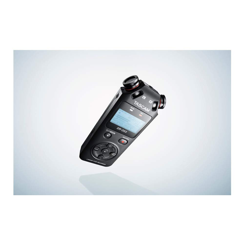 Buy now Tascam DR-05X Stereo Handheld Digital Audio Portable Recorder and USB Audio Interface, Pro Field, AV, Music, Dictation Recorder at indiglob india