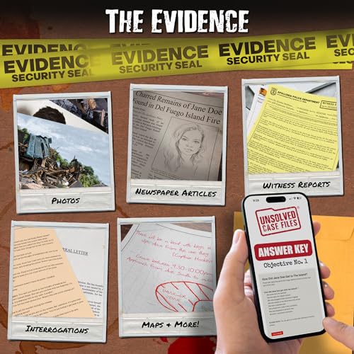 Buy now Unsolved Case Files | Doe, Jane - Cold Case Murder Mystery Game - Can You Solve The Crime? Who Killed Jane Doe? at indiglob india