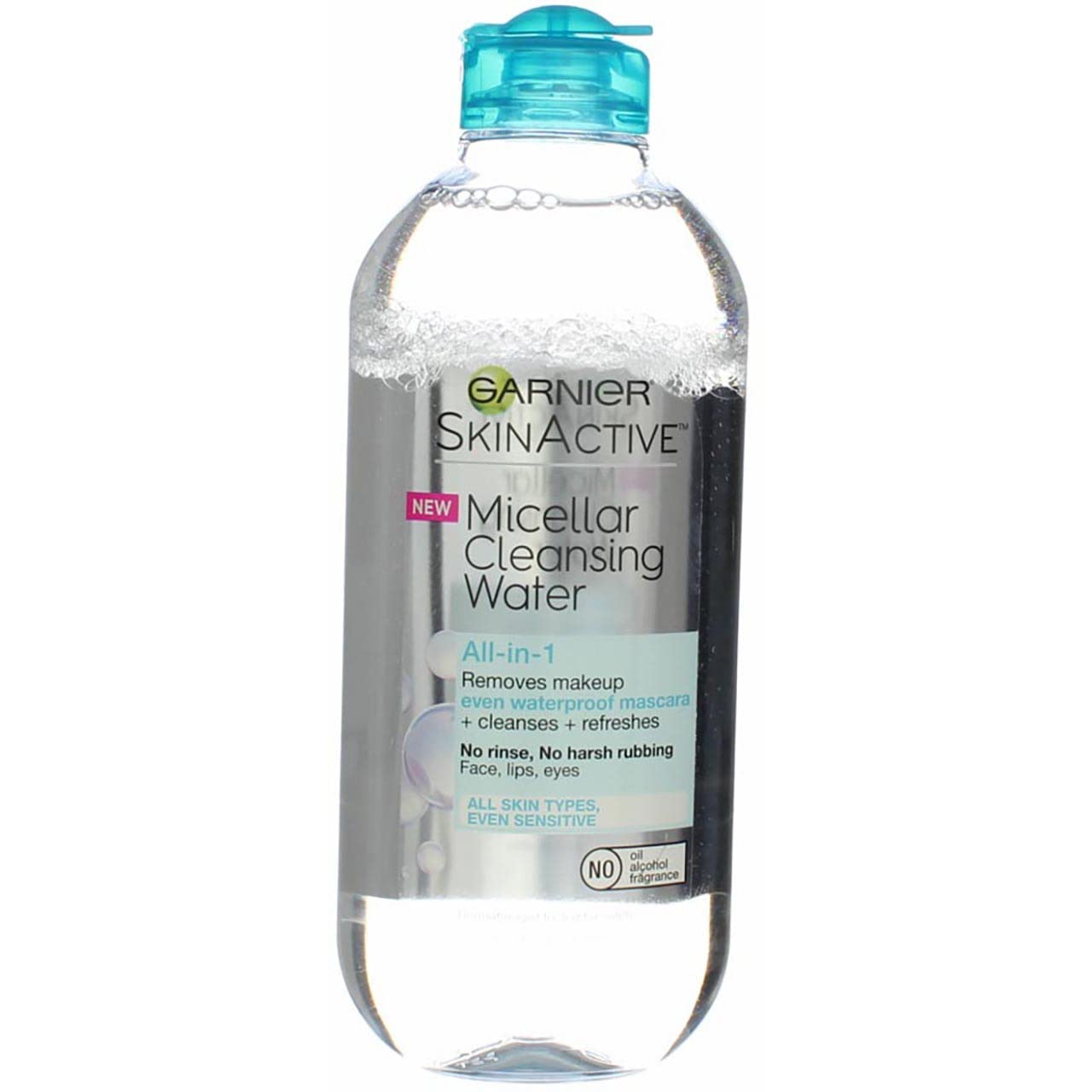Buy now Garnier Micellar Water for Waterproof Makeup, Hydrating Facial Cleanser & Makeup Remover, Suitable for Sensitive Skin, Vegan, Cruelty Free, 13.5 Fl Oz (400mL), 2 Count at indiglob india