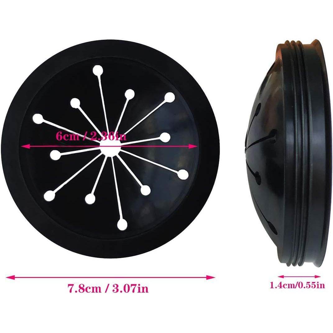 3 Pcs Garbage Disposal Splash Guards Sink Baffle Disposal Replacement Multi-function Drain Plugs food Waste Disposer Accessories for Whirlaway, Waste King and GE Models (3.1inch) - My Store