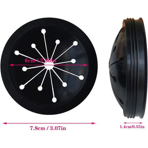 3 Pcs Garbage Disposal Splash Guards Sink Baffle Disposal Replacement Multi-function Drain Plugs food Waste Disposer Accessories for Whirlaway, Waste King and GE Models (3.1inch)