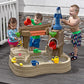 Buy now Step 2 Pump & Splash Discovery Pond Water Table, Kids Water Sensory Activity Pool, Summer Outdoor Toys, 10 Piece Toy Accessories, For Toddlers 2+ Years Old at indiglob india