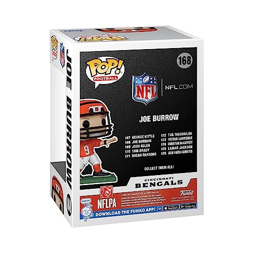 Buy now Funko Joe Burrow (Cincinnati Bengals) Pop! NFL Series 9 at indiglob india