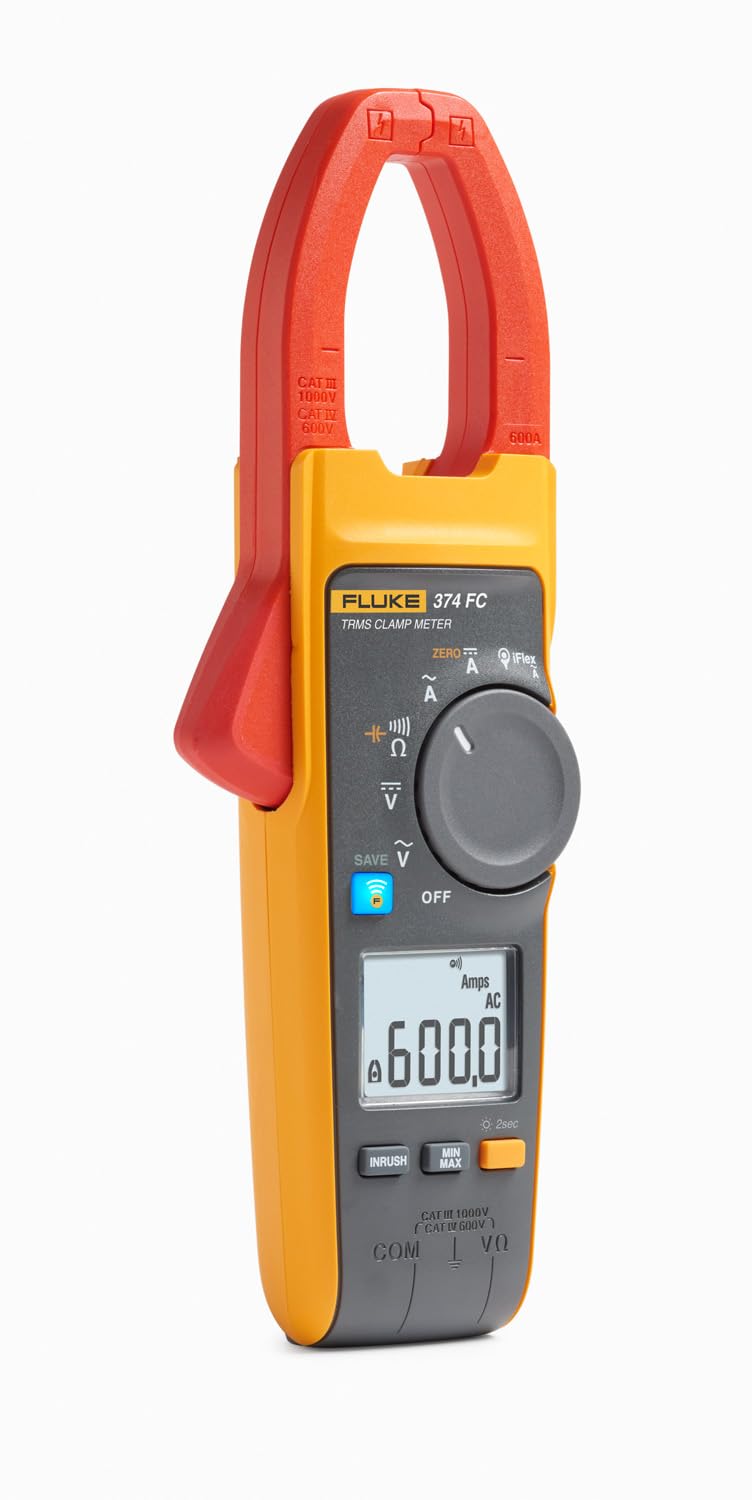 Buy now FLUKE-374 FC 600A Ac/Dc TRMS Wireless Clamp at indiglob india