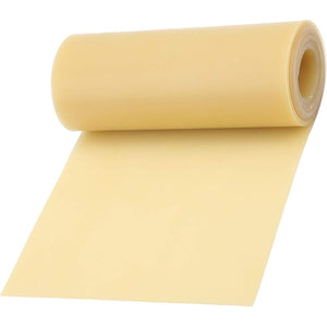 Bnineteenteam Flat Elastic Band, 1mm x 2m Transparent Plain Colour Slingshot Flat Elastic Band Wear Resistant Antifreezing