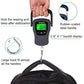 Buy now Digital Hanging Luggage Scale with Comfortable Handle and Large Hook, 110lb/50kg, Backlit Portable Scale for Travel Fishing with Tare/Hold Function, AAA Batteries Included, Grey at indiglob india
