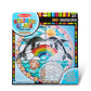 Buy now Melissa & Doug Stained Glass Made Easy Craft Kit: Dolphins - 180+ Stickers at indiglob india
