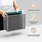 Buy now Hanging File Organizer, Oterri Portable Desktop File Organizer Mesh Detachable Foldable File Folder Organizer 12.2*5.5*9.44 inch for Letter Size File Folders, File Holders for Office/Home(Grey1) at indiglob india