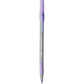 BIC Round Stic Grip Xtra Comfort Fashion Ball Point Pen; Purple; 12 Pack