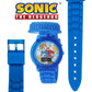 Accutime Sonic The Hedgehog Kids' SNC4020 Digital Display Quartz Blue Watch