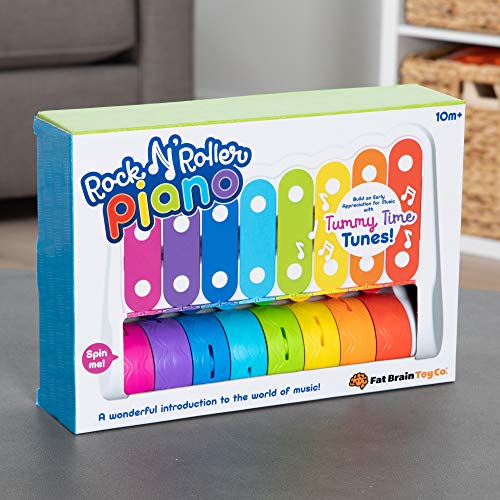 Buy now Fat Brain Toys Rock 'N Roller Piano - Musical Bells for Babies & Toddlers at indiglob india