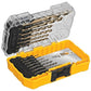 Buy now DEWALT Cobalt Alloy Steel Drill Bit Set with Pilot Point, 14-Piece (DWA1240) at indiglob india