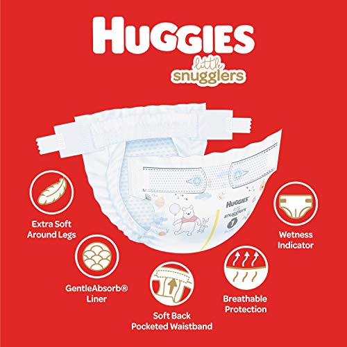 Buy now Baby Diapers Size 3, 76 Ct, Huggies Little Snugglers at indiglob india
