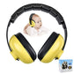 Baby Ear Protection Noise Cancelling Headphones for Kids Noise Reduction Hearing Protection Earmuffs for 0-3 Years Babies, Toddlers, Infant (Redrose)
