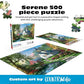 Buy now Buffalo Games – Little White Chapel Jigsaw Puzzle, 500 Piece Puzzle for Adults, Peaceful Church Landscape Art by Dominic Davison at indiglob india