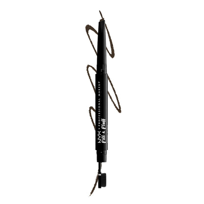 NYX PROFESSIONAL MAKEUP Fill & Fluff Eyebrow Pomade Pencil, Espresso