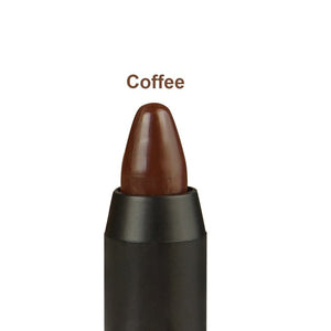 Professional Temporary Hair Chalk Pen Hair Dye Color Non-toxic No Mess Cover White Hair Color Patch Works on All Hair Natural Black Color 3 packs/set (Coffee)