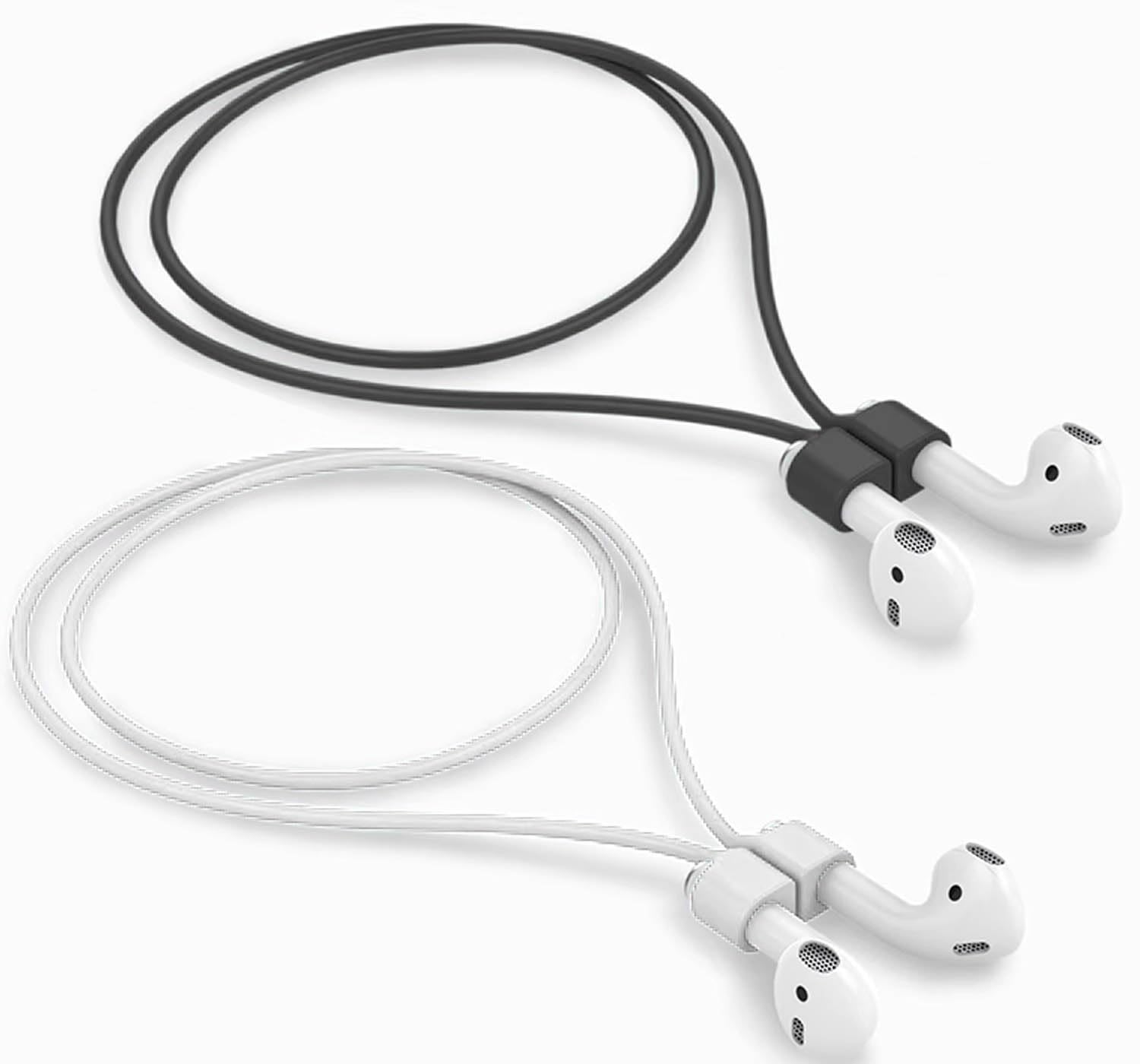Buy now 5 Pack Ultra Strong Magnetic AirPods Pro Straps, Anti-Lost Neck Cord for AirPods Pro 3 2025,AirPods 4th, AirPods Pro 2nd/1st, AirPod 3rd, AirPod 2nd/1st - 5 Pcs Silicone Sports Lanyard and 2 Ear Hook C2-black+white at indiglob india