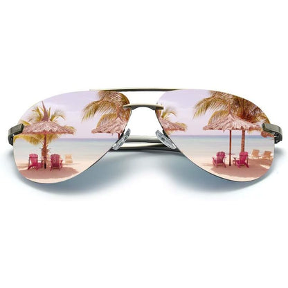 Aviator Sunglasses for Men Women Polarized Mirrored driving