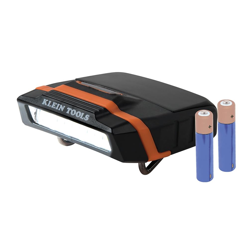 Buy now Klein Tools 56402 LED Light, Cap Visor Clip Light has Pivoting Head, 2xAAA Batteries, for Work, Running, Outdoor Hiking, Camping, Fishing at indiglob india