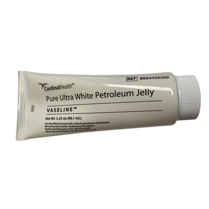 Vaseline Pure Ultra White Petroleum Jelly Ointment, Kendall, 2-pack, 3.25 oz. each