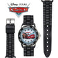 Accutime Disney Pixar Cars Lightning McQueen Time-Teaching Watch for Kids with Interactive Racing Dial