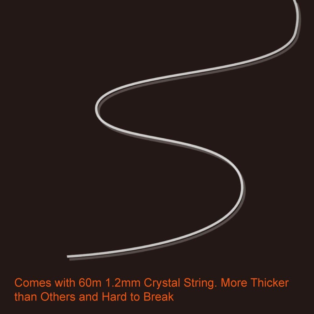 Buy now Paxcoo 1.2mm Elastic Stretch String Cord for Jewelry Making Bracelet Beading Thread at indiglob india