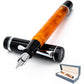 Conklin Duragraph Fountain Pen Amber - Stub Nib, Premium Writing Instrument for Calligraphy & Signatures