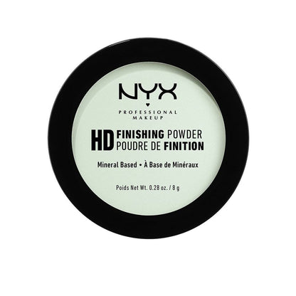 NYX PROFESSIONAL MAKEUP HD Finishing Powder, Pressed Setting Powder - Banana